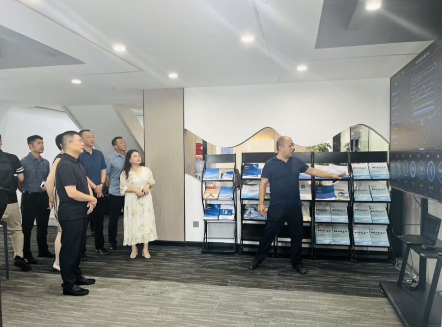 武侯区委毛军副书记走访调研91视频一区蜜桃科技